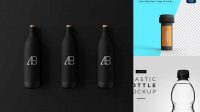 3123+ Matte Bottle PSD Mockup Front View Download Free