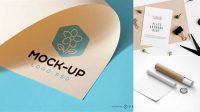 3123+ Rolled Paper Mockup Download Free Editable PSD Template