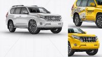 3125+ Land Cruiser Prado PSD Mockup Half Side View Digital Photoshop Free Mockup