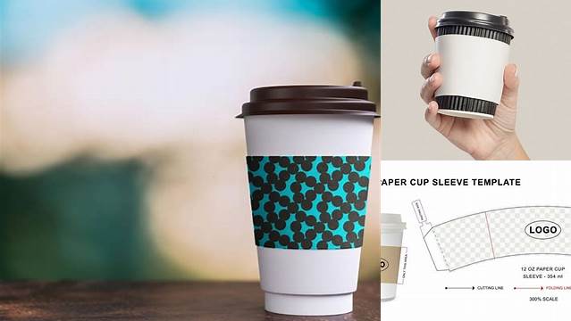 3131+ Cup Sleeve Mockup Free Best for Showcase