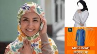 3132+ Muslimah Mockup Psd Free Premium Design Freebie