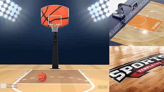 3133+ Basketball Court Mockup Psd Free Photoshop Freebie