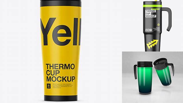 3138+ Matte Plastic Thermo Cup PSD Mockup Download Exclusive PSD Mockups