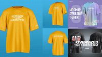 3139+ Oversize T Shirt Mockup Free PSD