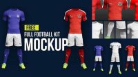 3140+ Soccer Kit Mockup Psd Free Download Free Graphic Mockup PSD