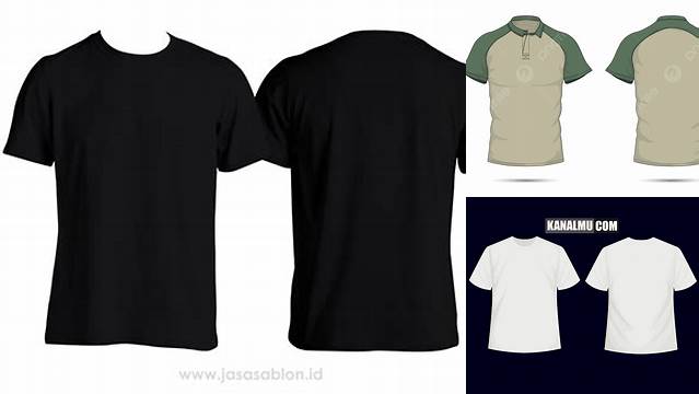 3142+ Mockup Kaos Polos Depan Belakang Png Advanced Editable PSD