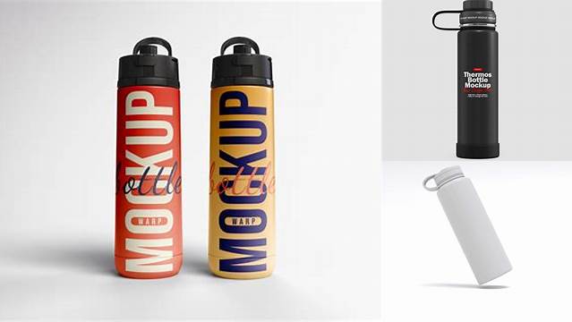 3145+ Thermos Mockup Download Free