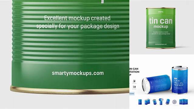 3148+ Glossy Round Tin Can PSD Mockup Custom Graphic Resource Free Download