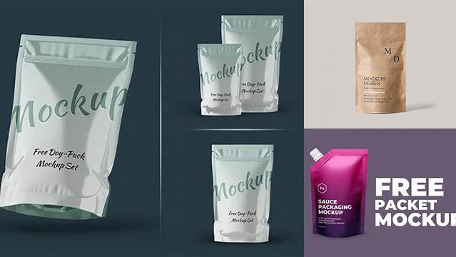 3148+ Kraft Doy Pack PSD Mockup Free Professional PSD Download