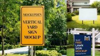 315+ Yard Sign Mockup Free Best for Showcase