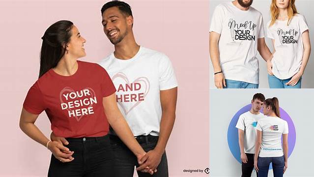 3151+ Free Couple T Shirt Mockup Hight Resolution