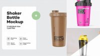 3151+ Matte Shaker Bottle PSD Mockup Creative Design PSD Free Download