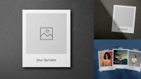 3155+ Free Polaroid Mockup Exclusive Layered PSD Mockup