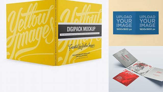 3160+ Digipak Mockup Customizable Design Files