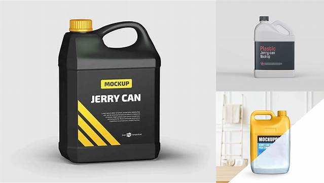 3164+ Jerry Can Mockup Free Editable PSD File