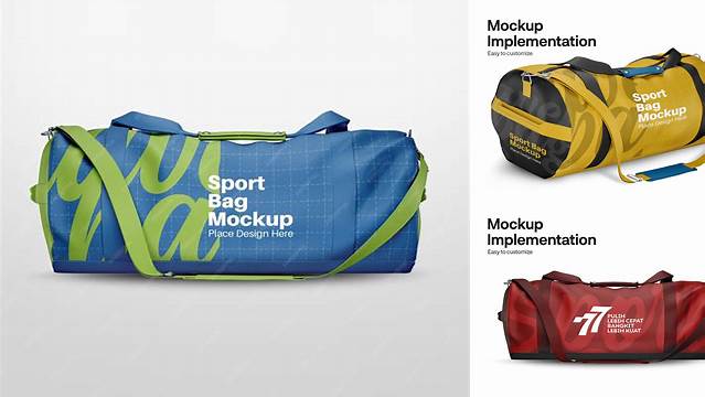 3167+ Sports Bag Mockup Best for Showcase