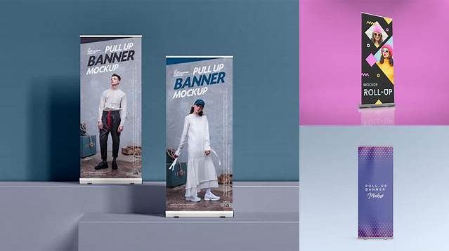 3168+ Pull Up Banner Mockup Psd For Free Download