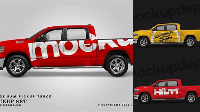 3170+ Dodge Ram Mockup Digital Download