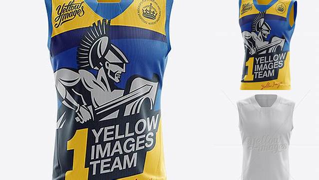 3171+ Aussie Rules Jersey PSD Mockup Front View Versatile and Modern PSD Mockup