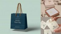 3173+ Jewellery Bag Mockup Free PSD