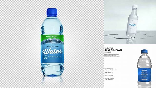 3174+ Plastic Water Bottle PSD Mockup PSD Free Download