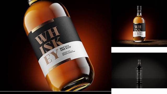 3174+ Whisky Bottle Mockup Free Download Free