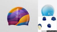 3180+ Swim Cap Mockup Include TIFF