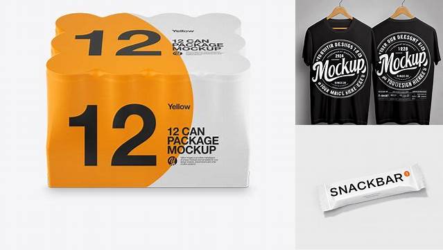 3183+ Matte Pack PSD Mockup High-Resolution Graphic