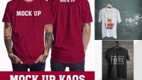 3189+ Mockup Kaos Cewek Download Free Premium Design PSD