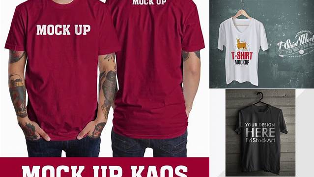 3189+ Mockup Kaos Cewek Download Free Premium Design PSD