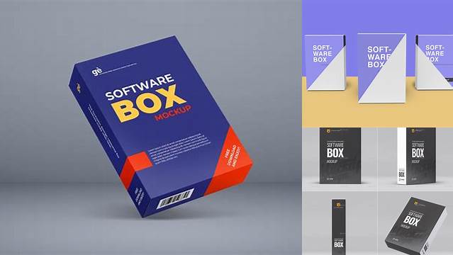 3193+ Free Software Box Mockup Generator Free Graphic Mockup PSD