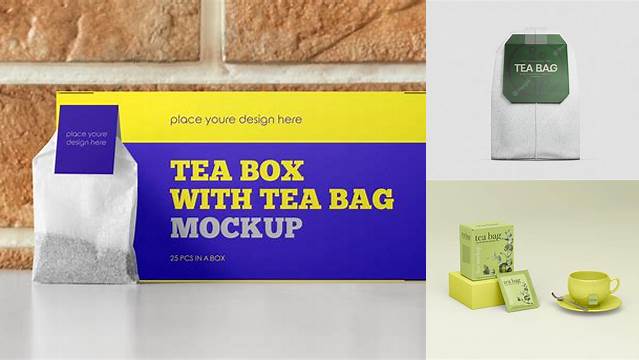 3197+ Tea Bag Mockup Download PSD Now