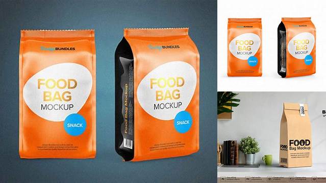 320+ Food Bag PSD Mockup Advanced Photoshop Design Free