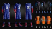 320+ Slam Dunk Basketball Uniform Mockup Template Free Download Hight Resolution