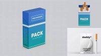 3201+ Cigarette Mockup Free PSD Free Download