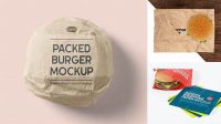 3204+ Burger Wrapper Mockup Download Free