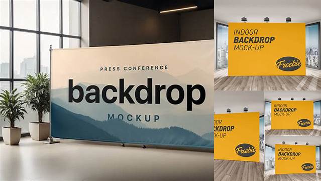 3214+ Backdrop Mockup Free PSD