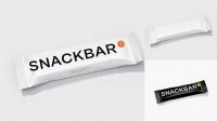 3216+ Small Matte Snack Bar PSD Mockup Front View Custom Mockup Graphic Design