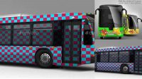 3217+ Bus Wrap Mockup Include TIFF