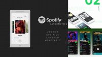 3222+ Spotify Mockup Digital Download