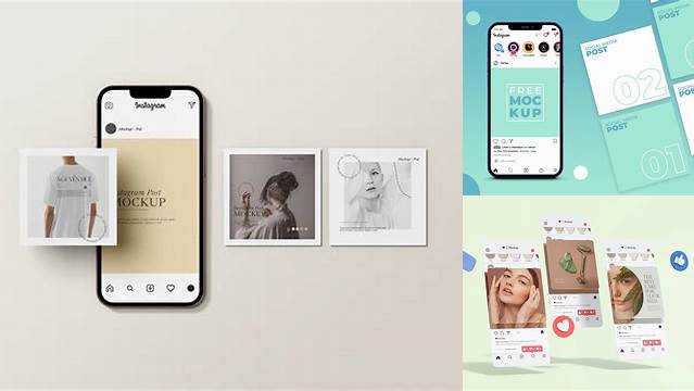 3228+ Instagram Post Mockup Free PSD