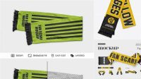 3235+ Fan Scarf Mockup Free For Free Download