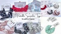 3235+ Free Printable Scrunchie Tags Digital Download