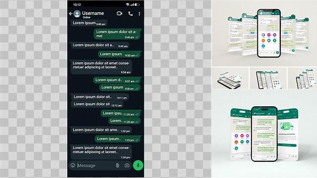 3240+ Whatsapp Chat Mockup High Resolution