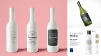 3241+ Antique Bottle PSD Mockup Elegant Free Graphic Resource