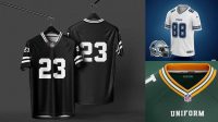 3243+ Nfl Jersey Mockup Free For Free Download