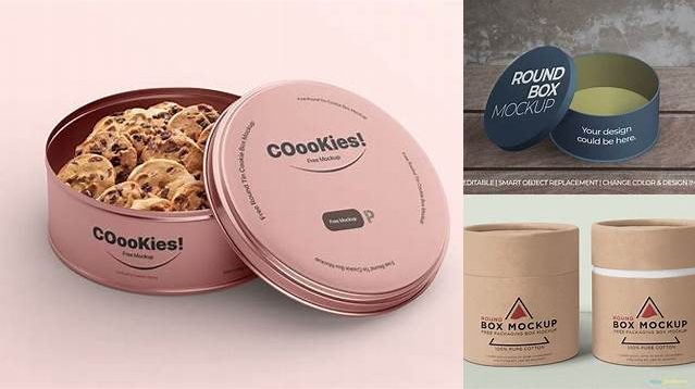 3254+ Kraft Round Tin Box PSD Mockup Download Customizable PSD