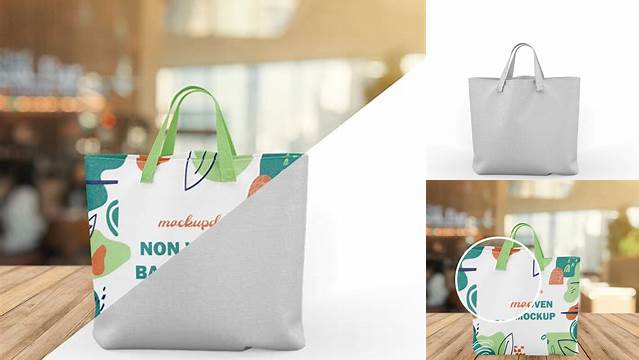 3258+ Non Woven Bag Mockup PSD Download