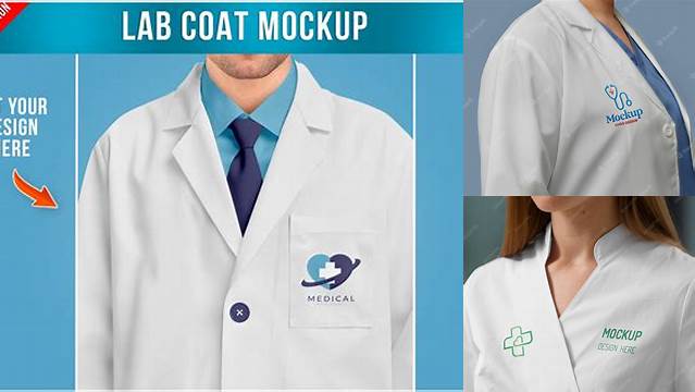 3259+ Lab Coat Mockup Modern Design PSD