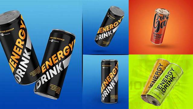 3261+ Energy Drink Tubes with Box PSD Mockup Free Downloadable PSD